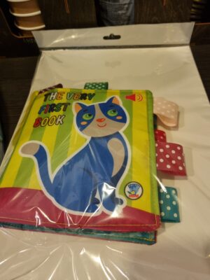 М'яка книга "Котик НЯВ-НЯВ"